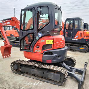 Excavadora <span class=keywords><strong>de</strong></span> cadenas usada KUBOTA U35-4 <span class=keywords><strong>de</strong></span> 3.5 toneladas con motor Kubota, certificación EPA y CE, excavadora <span class=keywords><strong>de</strong></span> <span class=keywords><strong>segunda</strong></span> <span class=keywords><strong>mano</strong></span> con brazo giratorio y giro <span class=keywords><strong>de</strong></span> cola cero - Product Image 3