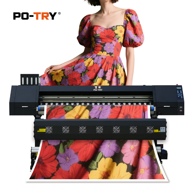 Po-try 1.8m 6ft for Automatic New Eco Solvent Sublimation Inkjet Plotter Printer with for I3200 Printhead