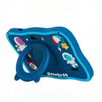 Étui en silicone souple pour tablette Q8 avec support, certifié ROHS, design de dessin animé d'astronaute pour enfants, fabriqué en Chine, modèle Q8