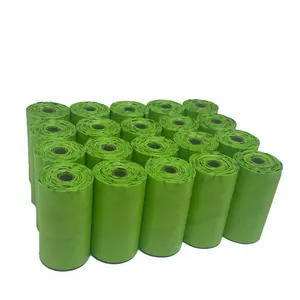 Köpek kaka poşetleri tutucu biyobozunur compostable