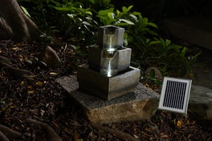 Nouvelle <span class=keywords><strong>fontaine</strong></span> d'eau <span class=keywords><strong>à</strong></span> <span class=keywords><strong>énergie</strong></span> <span class=keywords><strong>solaire</strong></span> avec bol pour décoration extérieure et de jardin Décoration extérieure - Product Image 6