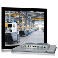 PC industriel à écran tactile étanche avec support VESA, conforme aux normes TPM 2.0 pour la sécurité du matériel