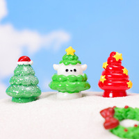Arbre de Noël artificiel pour voiture, décoration artisanale DIY, petits accessoires