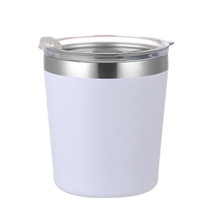 Qianchuan 8Oz Stainless Steel Insulated Tumbler Straight Cup For Coffee Office Car Use Custom Color Logo Box - Product Image 5
