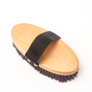 Brosse pour <span class=keywords><strong>chevaux</strong></span> Brosse en bois Brosse pour <span class=keywords><strong>chevaux</strong></span> Brosse de toilette pour le corps avec dos en bois - Product Image 2