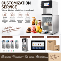 Distributeur de boissons intelligent commercial, distributeur de bubble tea, machine à faire du thé au lait, distributeur de bubble tea commercial