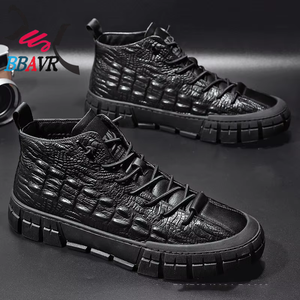 Chaussures hautes décontractées chaudes pour hommes, nouvelle mode automne-hiver 2020 - Product Image 3