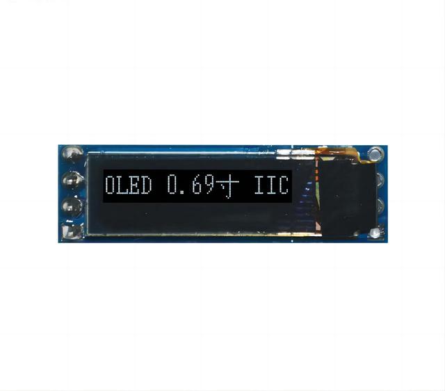 Full color 0.69 inch oled display module SSD1306 module 4 pin 96*16 oled module