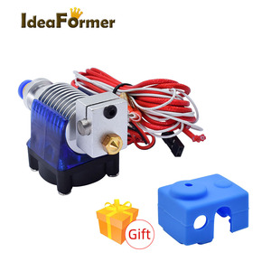 Imprimante <span class=keywords><strong>3d</strong></span> <span class=keywords><strong>V6</strong></span> 12V/24V Bowden Remote J-head <span class=keywords><strong>Hotend</strong></span> Kit 0.4mm 1.75 /3.0mm <span class=keywords><strong>Hotend</strong></span> pour E3D Extruder Parts with Cooling Fan - Product Image 2