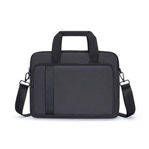 Sac pour ordinateur portable en tissu Oxford imperméable, mallette d'affaires portable, pochette pour homme, mallettes imperméables personnalisables pour femme avec logo - Product Image 2