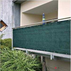 100% nouveau HDPE intimité balcon clôture écran <span class=keywords><strong>filet</strong></span> coupe-<span class=keywords><strong>vent</strong></span> clôture ombre maille <span class=keywords><strong>pour</strong></span> balcon Patio - Product Image 6