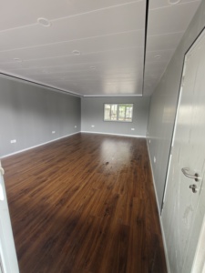 Casa prefabricada contenedor de 20 pies Casas desmontables y pequeñas a la venta para uso de oficina y diseño de paquete plano de villas - Product Image 6