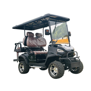 Best Selling Affordable 4 Passageiros Carrinho De Golfe Elétrico Confortável Ferramenta De Luxo 4 Seaters Electric Golf Club Carrinhos para Venda - Product Image 3