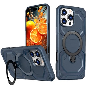 Funda Magnética con Soporte para Teléfono, Precio Bajo, para <span class=keywords><strong>iPhone</strong></span> 16 17 <span class=keywords><strong>Pro</strong></span> Max, Híbrida <span class=keywords><strong>2</strong></span> en 1, Accesorios para <span class=keywords><strong>iPhone</strong></span> 16 15 14 13 12 - Product Image 1