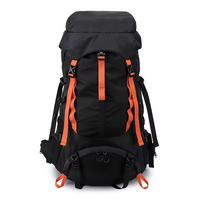Sac à dos imperméable pour sports de plein air avec fermeture éclair, vente en gros, usine, sac à dos de randonnée en montagne, sac à dos de camping