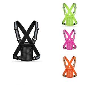 Chalecos Reflectantes de Seguridad para Correr Multicolores, Chalecos Reflectantes de Seguridad Vial, Chaleco Luminoso para Correr - Product Image 2