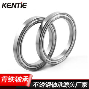 Fournisseur direct de roulements à billes à gorge profonde à paroi mince en acier inoxydable haute vitesse résistant à la corrosion S6811ZZ pour - Product Image 4