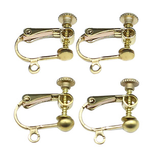 Boucles d'oreilles à clipser en cuivre, forme en U, sans perçage, accessoires de bijoux unisexes, à porter au quotidien - Product Image 1