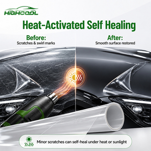 HIGHCOOL - Rollo de Película Protectora Transparente para Automóviles, PPF TPU, Hidrófuga, Anti-Impactos, Auto-Reparable - Product Image 6