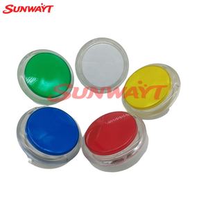 Botón de Arcade Transparente Iluminado de 100 mm con LED de 5 Colores en Stock para Máquina de Videojuegos, Precio de Fábrica Económico - Product Image 2