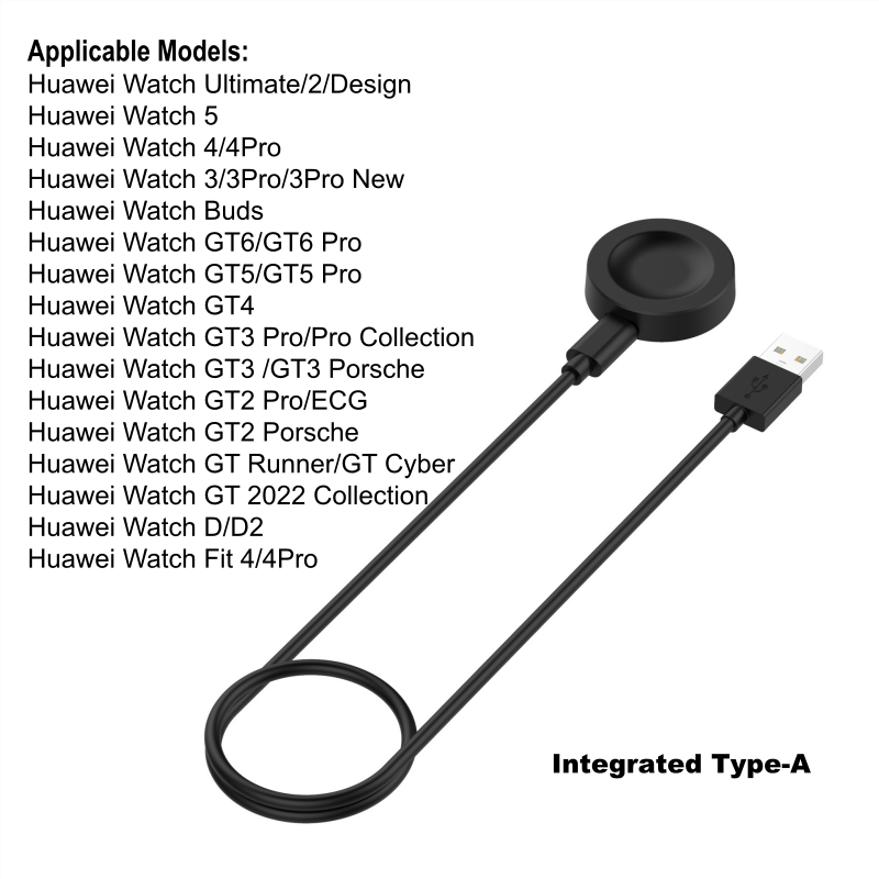 Integrated USB Charger - Black