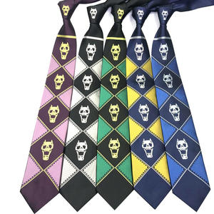 Corbata de Anime JoJo's Bizarre Adventure, KILLER QUEEN, <span class=keywords><strong>Kira</strong></span> Yoshikage, Corbata para Cosplay, Halloween, Regalo Genial - Product Image 1