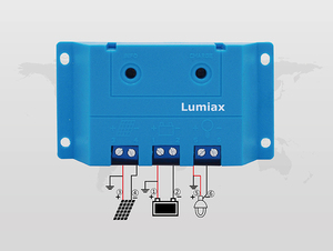 루미악스 12V 5A PWM 태양광 배터리 충전기 (USB 포트 출력 포함) PWM 태양광 컨트롤러 - Product Image 3