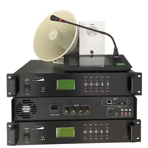 IP Power Amplifier 100 To 1000 Watts Professional Audio System 1U/2U PA System Power Amplifier Speaker Complete Set Equipment