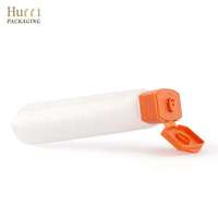 Tube souple blanc 2-en-1 personnalisé D50 100ml-180ml à double compartiment pour emballage de nettoyant visage et lotion corporelle avec bouchon à clapet