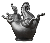 Figurines de chevaux en résine pour la décoration de la maison