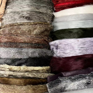Lots en gros de <span class=keywords><strong>tissu</strong></span> en <span class=keywords><strong>fausse</strong></span> <span class=keywords><strong>fourrure</strong></span> à poils longs, couleurs et poids variés, pour vêtements et textiles de maison, vendu au kg - Product Image 2