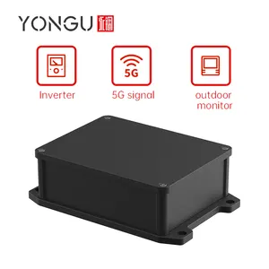 Yonggu L04 130*100MM Custom Lithium Battery Housing Extruded Aluminum Enclosure CNC Machining Metal Electrical Distribution Box