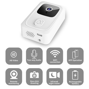 Tuya nhà thông minh HD tầm nhìn ban đêm Video intercom thông minh hình ảnh OLED hiển thị chuông cửa Wifi giám sát từ xa Android hoạt động - Product Image 2