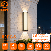 Applique murale extérieure moderne étanche à LED, luminaire d'extérieur, lampe de porche, pour terrasse et jardin