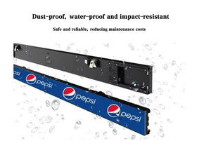 Affichage publicitaire LED COB à fixation murale, enseigne LED intérieure sur mesure pour la promotion des magasins de détail et des supermarchés - Product Image 3