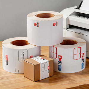 Etiqueta Autoadhesiva Resistente al Aceite, de Grado Alimenticio, para Transferencia, Impresa a Medida, Tamaño 4x6, Rollo de Etiquetas Térmicas Directas con Código de Barras, 500 Unidades - Product Image 2