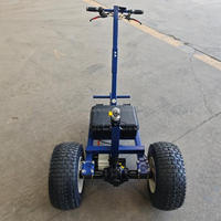 Chariot de manutention électrique pour remorque avec moteur, chariot de remorque réglable robuste pour camping-car et caravane avec boule de 2 pouces