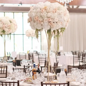 하이 퀄리티 빛 색상 배열 영원한 꽃 장미 전구 꽃 공 - Product Image 5