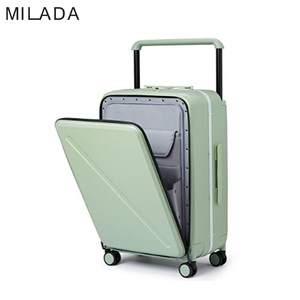 Valise de luxe en PC pur, nouveau design CE, 20 pouces, ouverture par le haut, bagage à main pour voyage d'affaires - Product Image 1