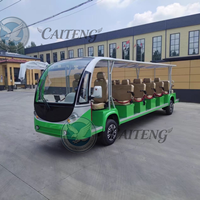 Nouvel Autobus Électrique Tout-Terrain 4x4 Économique, Mini Navette Urbaine, Bus Touristique, Voiturette de Golf de Luxe, Conduite à Droite, Caiteng 20 Places