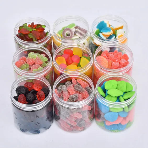 Fabricantes de Doces de Frutas Gummy Forma Animais Halal 3D Gummy Candy