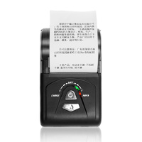ZCS103 Printer Termal Gigi Biru Seluler Mini, Printer Termal Android & IOS 58Mm Kualitas Tinggi
