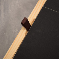 Bonne qualité bois chien planche à gratter en bois chien ongles Scratch Pad carré chien lime à ongles conseil Scratch Pad