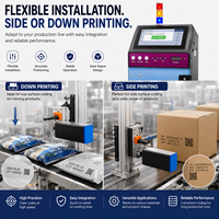 Impresora de Inyección de Tinta UV IPS-6501 para Línea de Producción, para Metal, Códigos QR Variables, Serialización, Marcado de Alta Resolución en Plástico