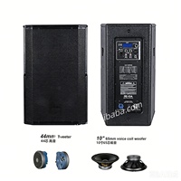 RD-10A Enceintes actives 10 pouces Son Surround Entrée BT/USB Amplificateurs intégrés 8 ohms 300W*2 Puissance utilisée pour les spectacles en direct