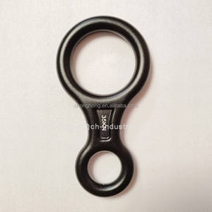 Équipement d'escalade, rappel, assurage, escalade sur rocher, dispositif d'assurance de sauvetage, abaisseur de sauvetage en aluminium 35KN, abaisseur en forme de 8 - Product Image 3