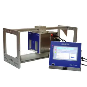 Impresora de transferencia térmica de cinta U50 Plus TTO para la industria alimentaria, máquina de fecha, impresora de código de fecha futura