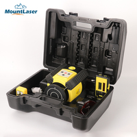 Niveau laser rotatif de nivellement électronique d'arpentage KRL-405 avec faisceau vert rouge 4 touches