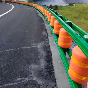 Barrière de sécurité rotative en polyuréthane EVA non réfléchissante à fort impact, galvanisée à chaud, dimensions personnalisables, pour le trafic - Product Image 4