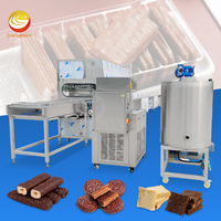Ligne de production d'enrobage de biscuits ORME, machine d'enrobage au chocolat à vendre
